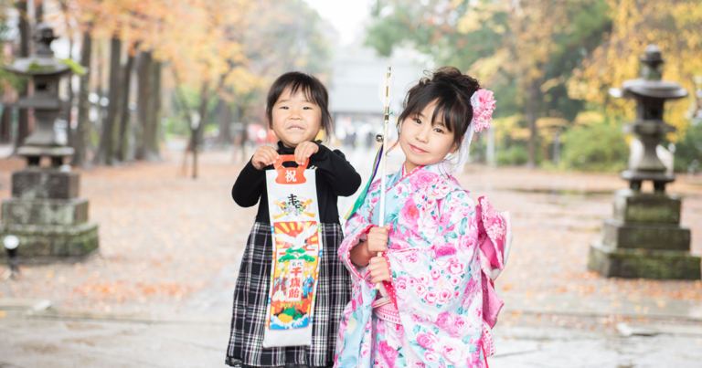 埼玉県熊谷市　妻沼聖天山　七五三撮影